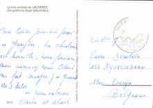 CPM La cite comtale de Gruyeres 