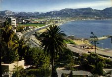 CPM Marseille B du R Vue generale sur la Plage et la Pointe Rouge 