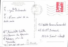 CPM Un Bonjour decontracte de Marseille 