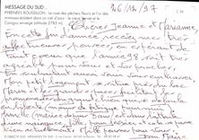 CPM Pyrenees Roussillon Le rose des pechers fleuris et l'Or des mimosas eclatent dans un ciel d'Azur