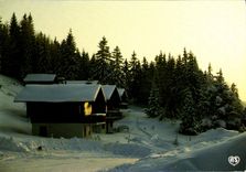 CPM Images de Nos Montagnes en Hiver Chalets en hiver 