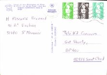 CPM Le Ski de fond Joie des Longues Randonnees dans la Neige 