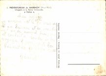 CPM Preventorium de Marbach Haut Rhin Chapelle a la Reine Immaculee