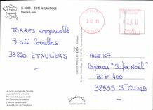 CPM Cote Atlantique Planche a voile