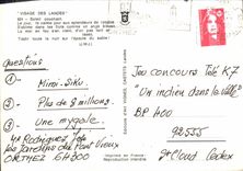 CPM Visage des Landes Soleil Couchant