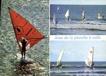 CPM Joies de la planche a voile 