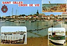 CPM Saint Gilles Croix de vie Bateaux