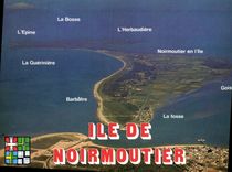CPM Ile de Noirmoutier L'Epine La Bosse L'Herbaudiere Noirmoutier Gois La Fosse Barbatre la Guerinie