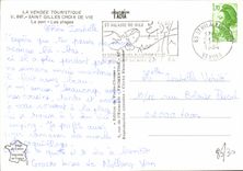 CPM La Vendee Touristique Saint Gilles Croix de Vie Le Port Les Plages