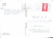 CPM Vendee La cote Bateau de peche