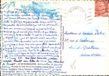 CPM Ile de Noirmoutier Passage du Goa Route Carrossable a Maree Basse Reliant l'Ile au Continent Aut