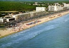 CPM Saint Jean de Monts La Plage et l'Esplanade de la Mer 