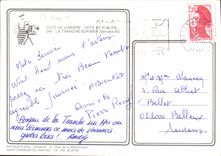 CPM Cote de Lumiere Cote de Fleurs La Tranche sur Mer Planche a voile