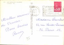 CPM Les Sables d'Olonne L'entree du port La piscine Le port Les rochers