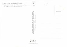 CPM Cannes Alpes Maritimes Vue d'Ensemble du Port du Palais des Festivals et de la Croisette depuis 