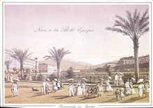 CPM Nice a la Belle Epoque Promenade au Jardin 