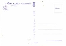 CPM La Cote d'Azur Inoubliable Cannes 