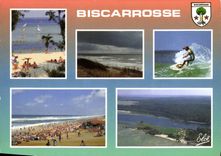 CPM Biscarrosse Cote Landaise Le Lac La plage Le Surf 
