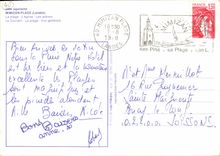 CPM Cote Aquitaine Mimizan Plage Lac Foret 