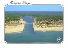CPM Mimizan Plage L'Entree du Courant avec la Plage Nord 