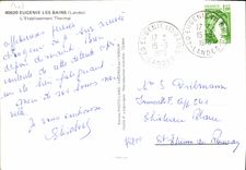 CPM Eugenie les Bains Landes L'Etablissement Thermal