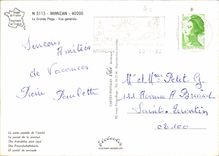 CPM Souvenir de Mimizan 