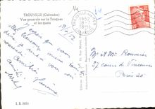 CPM Trouville Calvados Vue generale sur la Touques et les quais 