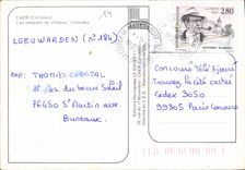 CPM Caen Calvados Les Remparts du Chateau 