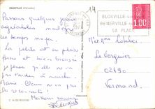 CPM Deauville Calvados La piscine Les planches Le Normandu Les courses Chevaux Place Morny Bateaux