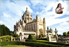 CPM Lisieux Calvados La Basilique 