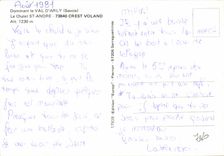 CPM Dominant le Val d'Arly Savoie Le Chalet St Andre 