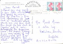 CPM Cauterets HP Le Lac de Gaube et le Vignemale 