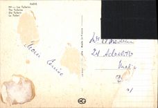 CPM Paris Les Tuileries Tour Eiffel