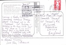 CPM Au pays des grands Crus Dijon Cote d'Or 