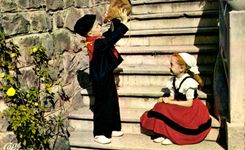 CPM Folklore Basque Petits Basques 