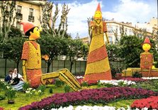 CPM Menton Cote d'Azur Fete du Citron Groupe Folklorique La Mentonnaise 