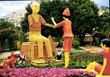 CPM Menton Cote d'Azur Fete du Citron Groupe Folklorique La Mentonnaise 