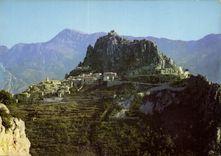 CPM Sainte Agnes Alpes Maritimes Le Village du Littoral le plus haut d'Europe 