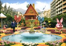 CPM Menton Cote d'Azur Fete du Citron Groupe Folklorique La Mentonnaise 