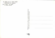 CPM Au Soleil de la Cote d'Azur Principaute de Monaco Le Port 