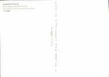 CPM Monte Carlo Principaute de Monaco Les Jardins et le Casino illumines 