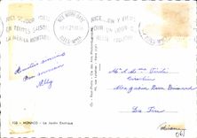 CPM Monaco Le Jardin Exotique 