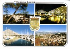 CPM Villeneuve Loubet 