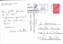 CPM Villeneuve Loubet 