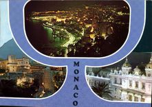 CPM Monaco Principaute de Monaco Vue generale de la principaute de Monaco 
