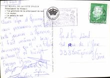 CPM Monaco Principaute de Monaco Vue generale de la principaute de Monaco 