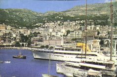 CPM Monaco Principaute Le Port Bateaux