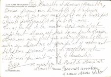 CPM Les Alpes Francaises Pittoresque promenade en montagne 