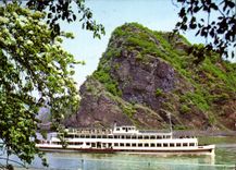 CPM Die loreley am Rhein Bateau