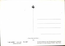 CPM Les Alpes vues par Giet Effets de givre